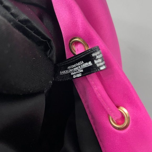 Prada Candy Pink Satin Cosmetic Bag - Picture 12 of 13